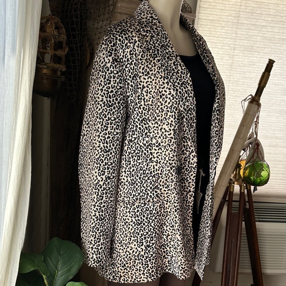 Nine West  Animal Print Blazer size XXL New women’s blazer plus size - Picture 3 of 9